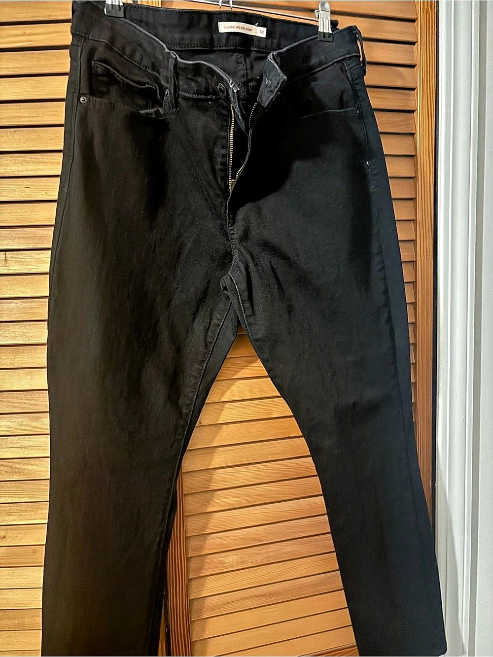 Levi's Classic Straight Jeans Black
